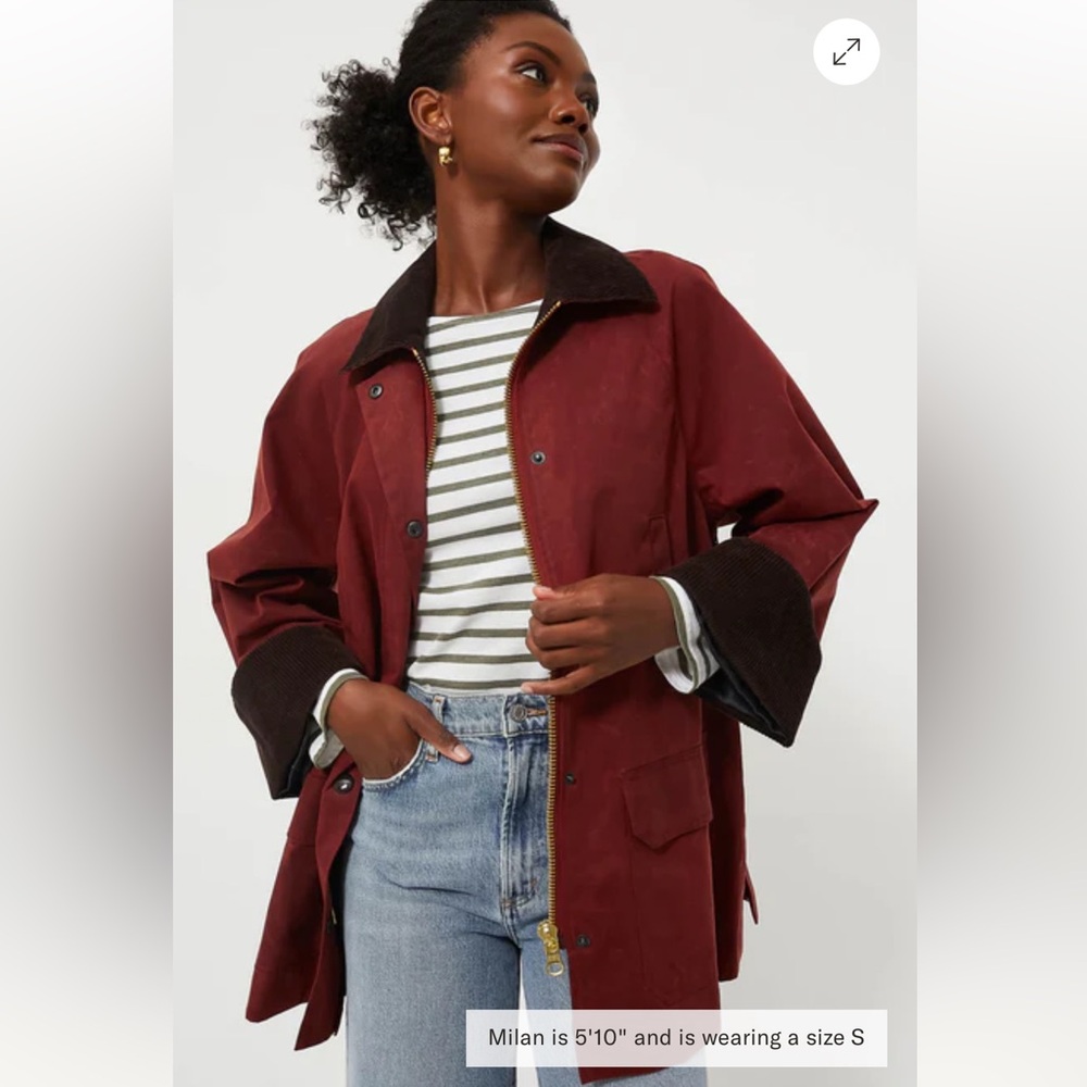 Alex Mill Brick Red Chiltern Street Jacket